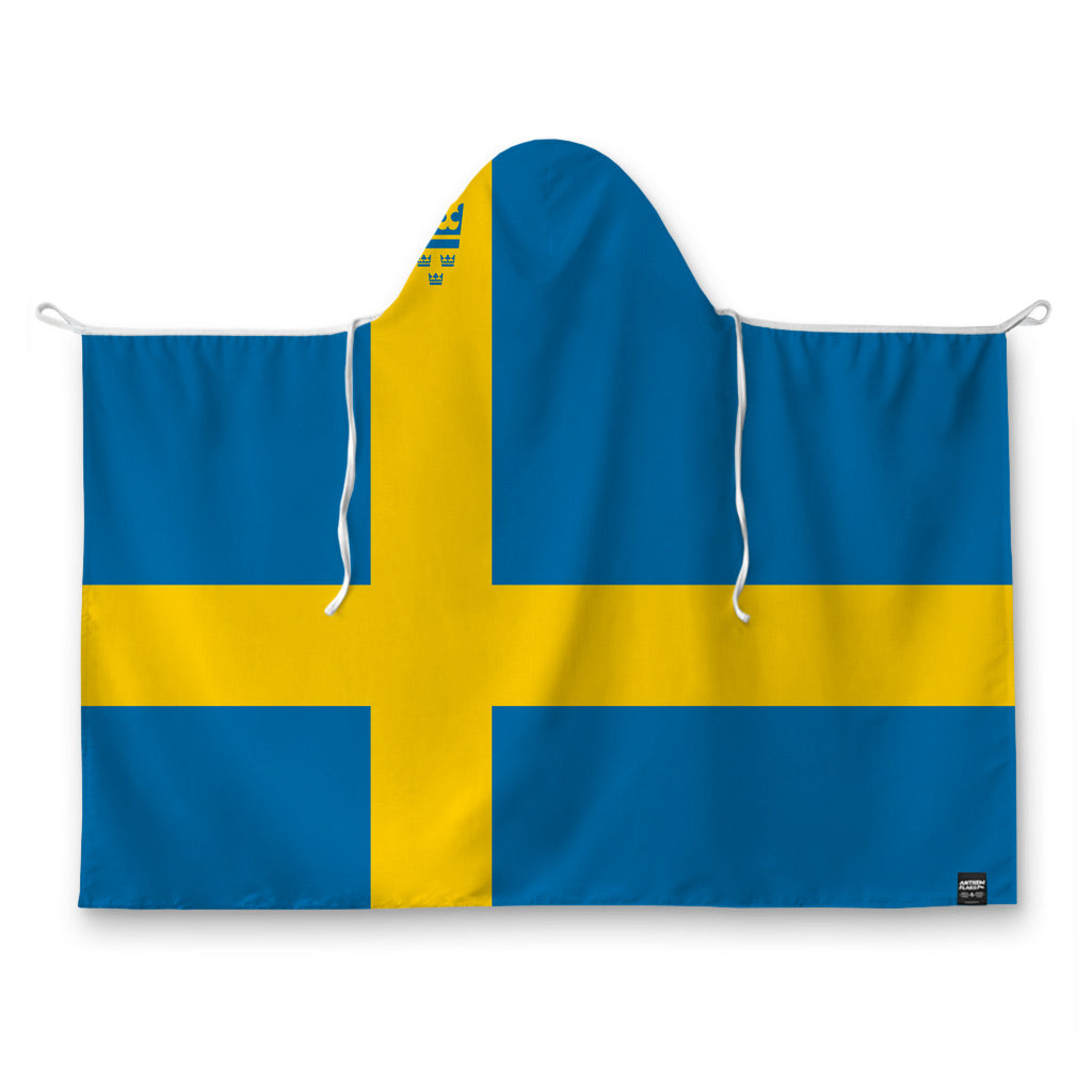 Sweden Hooded Flag
