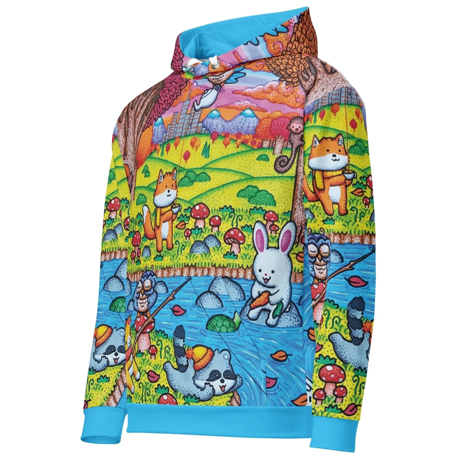 A Wonderful Fall Evening Hoodie - Shirtwascash