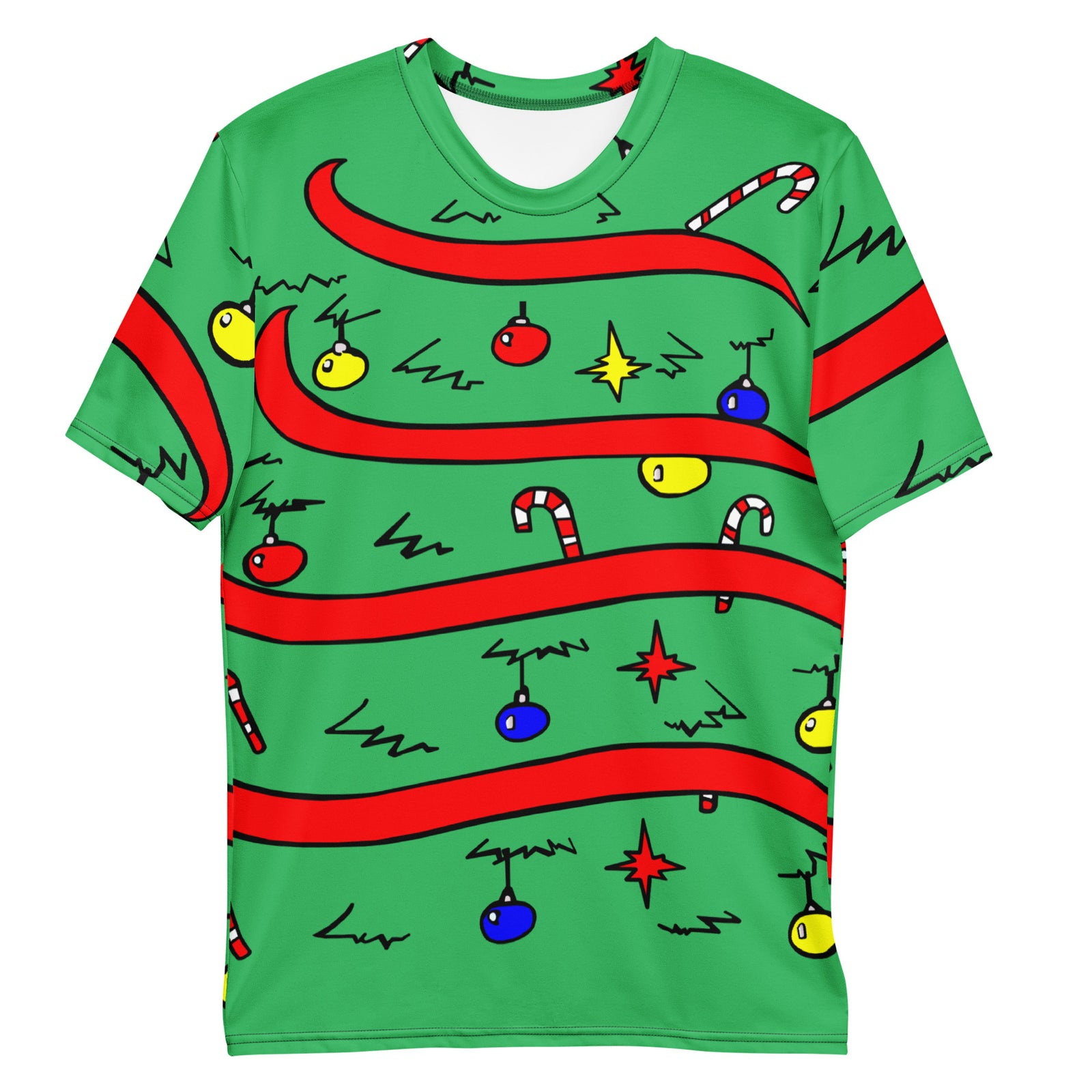 Clipart Christmas Men's T-Shirt - Shirtwascash