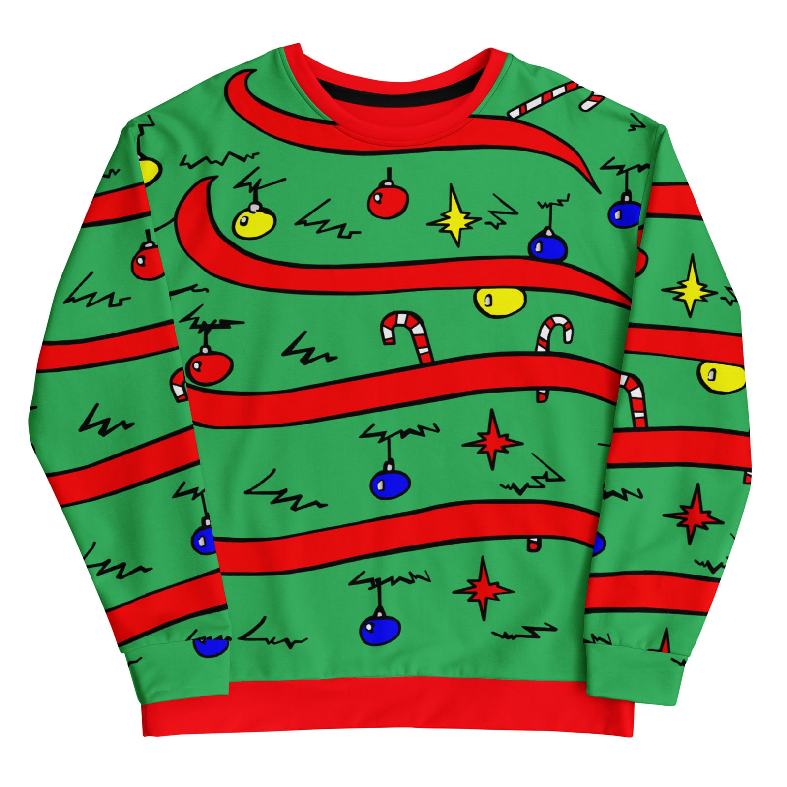 Clipart Christmas Sweatshirt - Shirtwascash