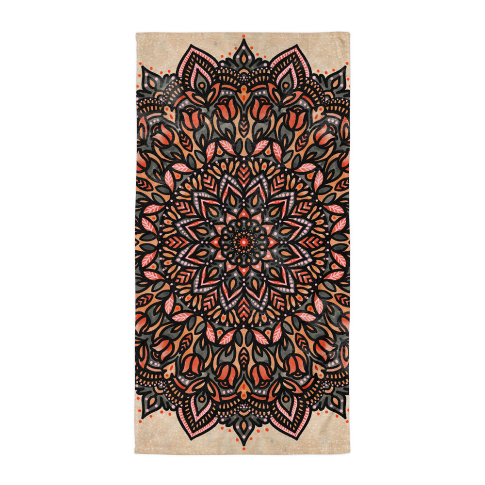 Mandala Beach Towel - Shirtwascash