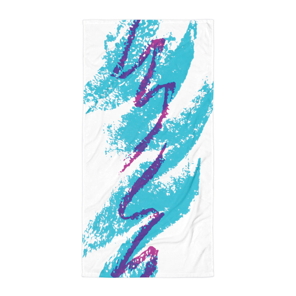 Jazzy 90s Beach Towel - Shirtwascash