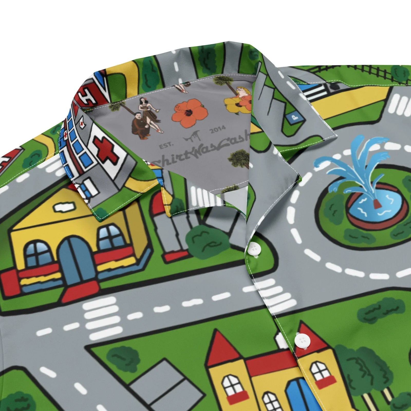 Car Carpet City Hawaiian Shirt - Shirtwascash