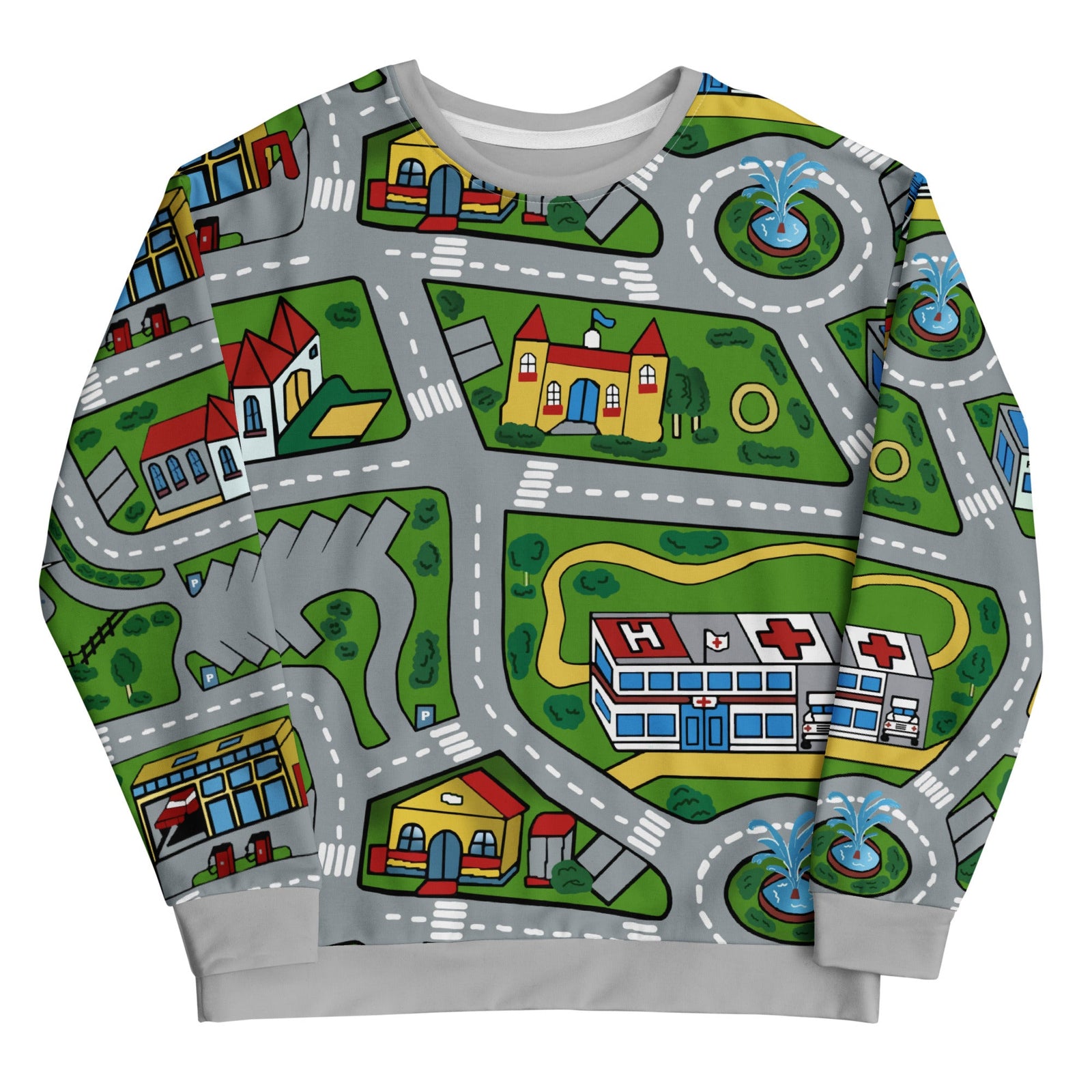 Car Carpet City Sweatshirt - Shirtwascash