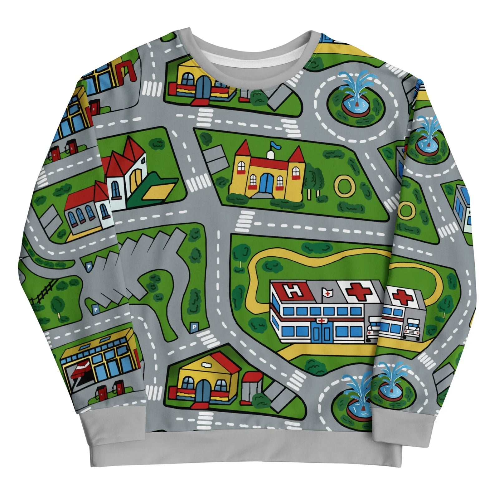 Car Carpet City Sweatshirt - Shirtwascash