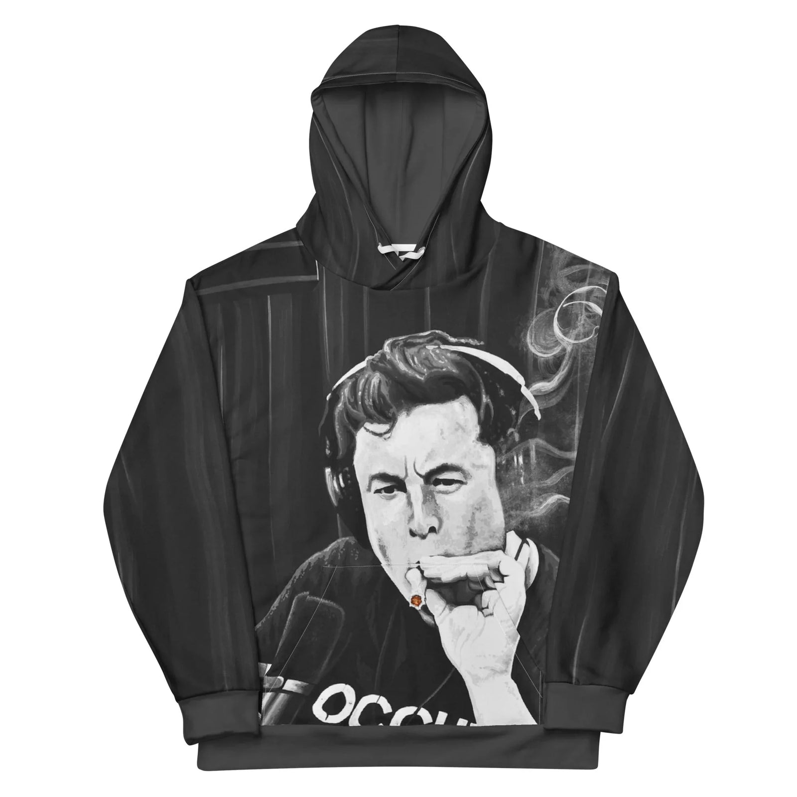 A dramatic, painterly portrait of a tech magnate dominates this high-contrast design (captured in a viral pop-culture moment). Contact us with accessibility feedback, we'd love to help!