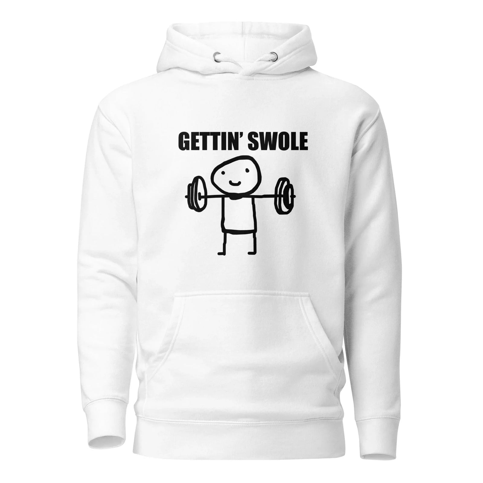 Gettin Swole Hoodie - Shirtwascash