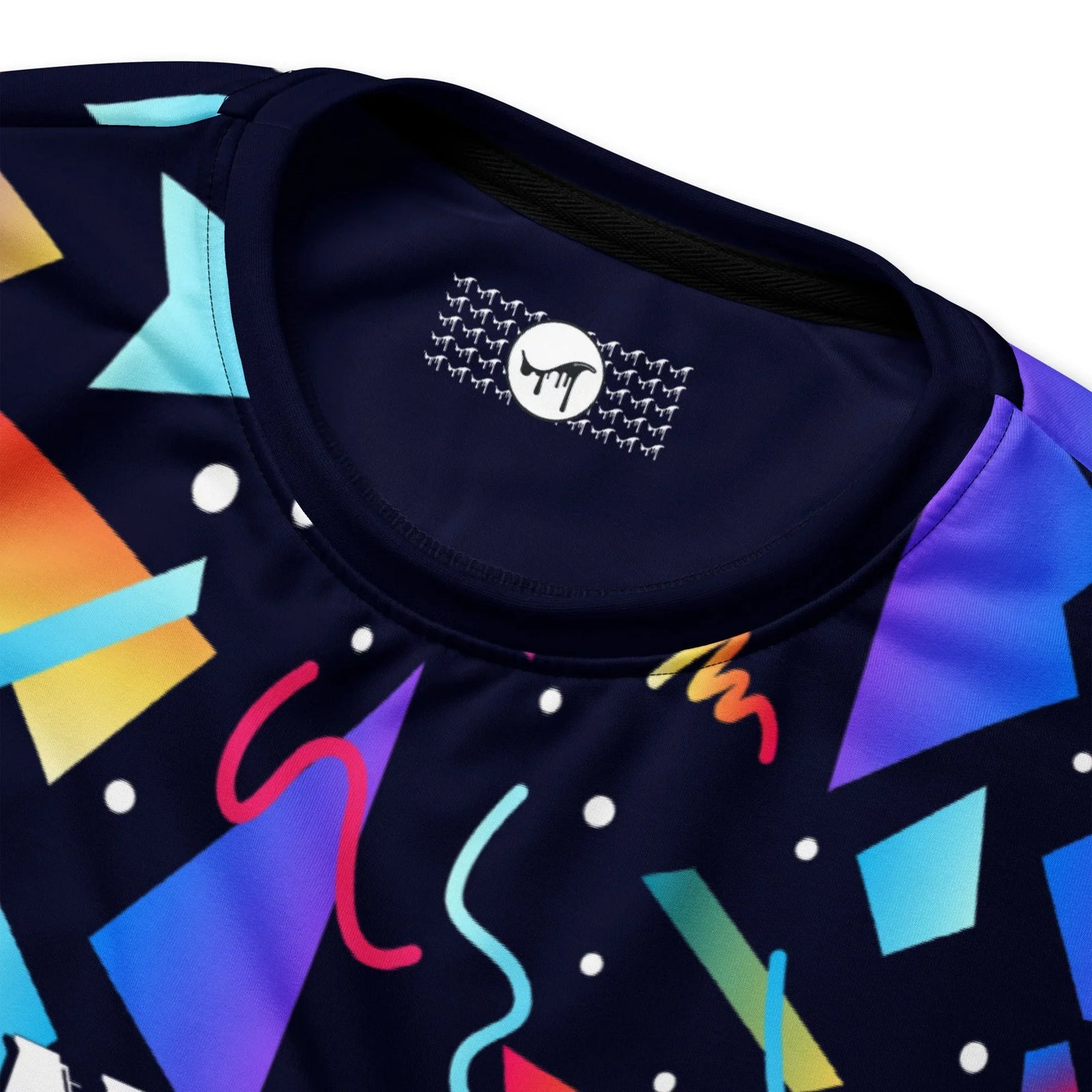 Gnarly Men's Sweatshirt in Retro Arcade Midnight. OEKO-TEX® 100, REACH Compliant, GRS Certified.