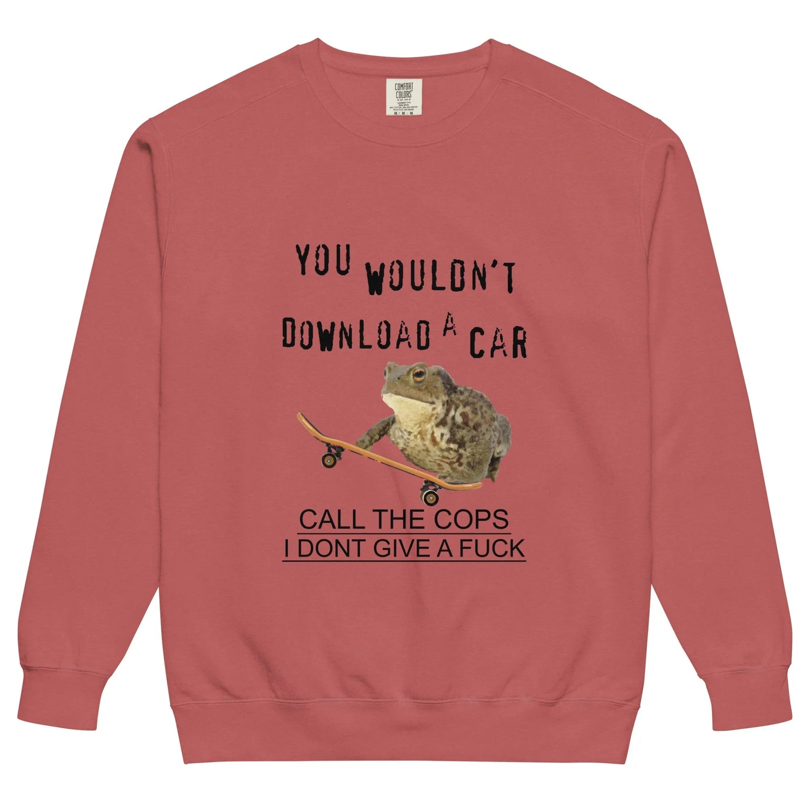 IDGAF Toad Sweatshirt - Shirtwascash