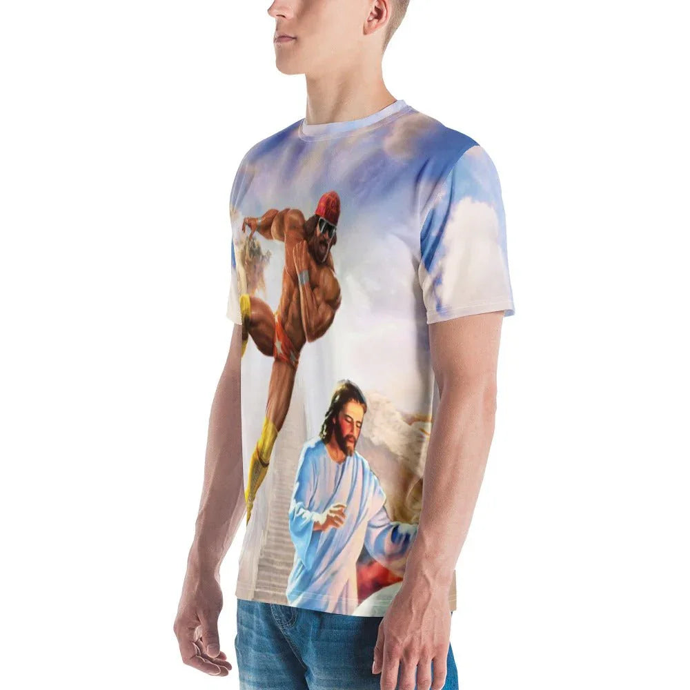 Macho Man Slam Men's T-Shirt - Shirtwascash