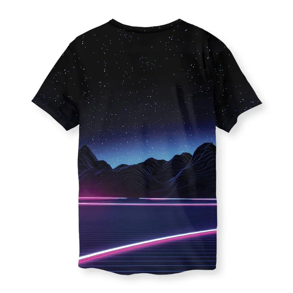 Neon Highway Men's T-Shirt - Shirtwascash