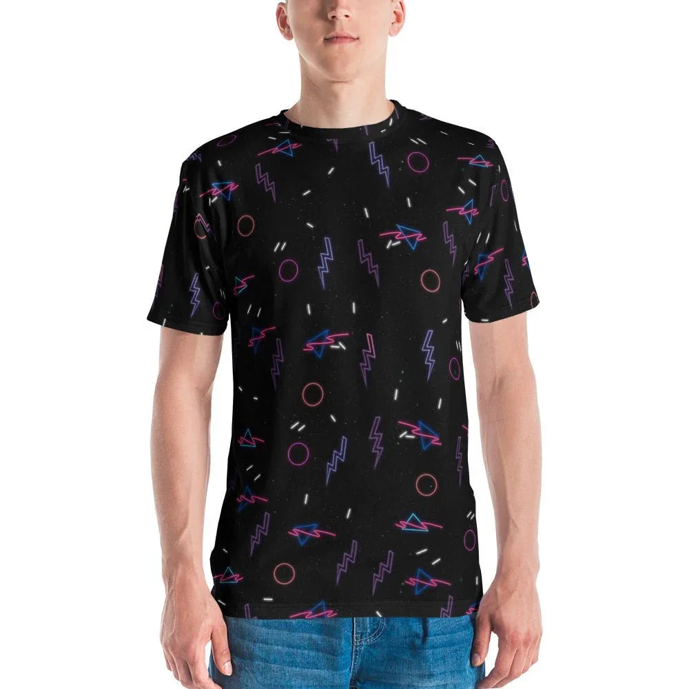 Retro Arcade Carpet Men's T-Shirt - Shirtwascash