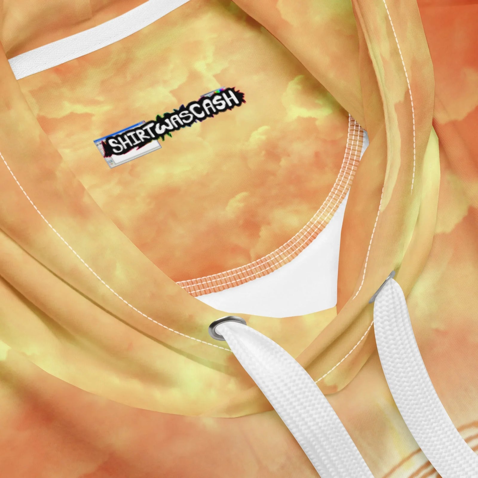 Saint The Dude Hoodie in Celestial Amber Haze. OEKO-TEX® 100, REACH Compliant, GRS Certified.