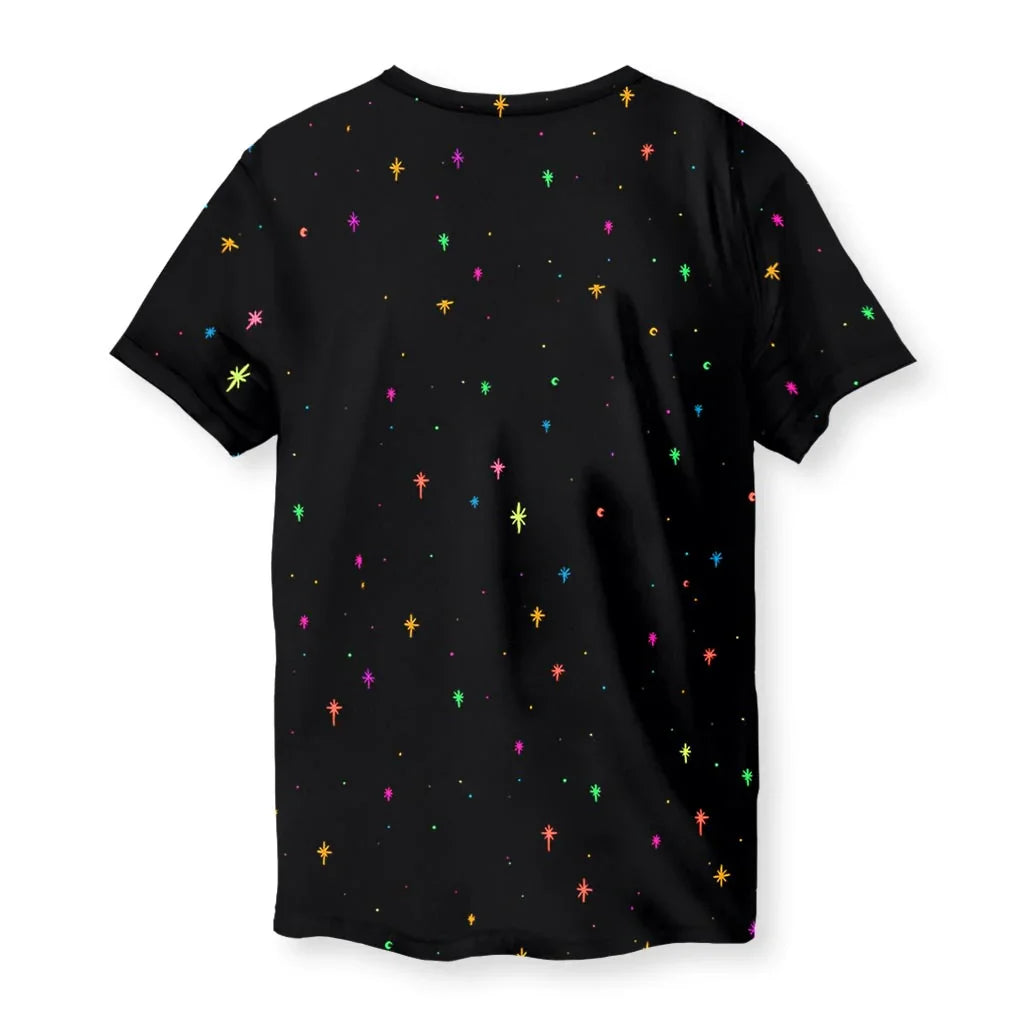 Skelly Space Drip Men's T-Shirt - Shirtwascash