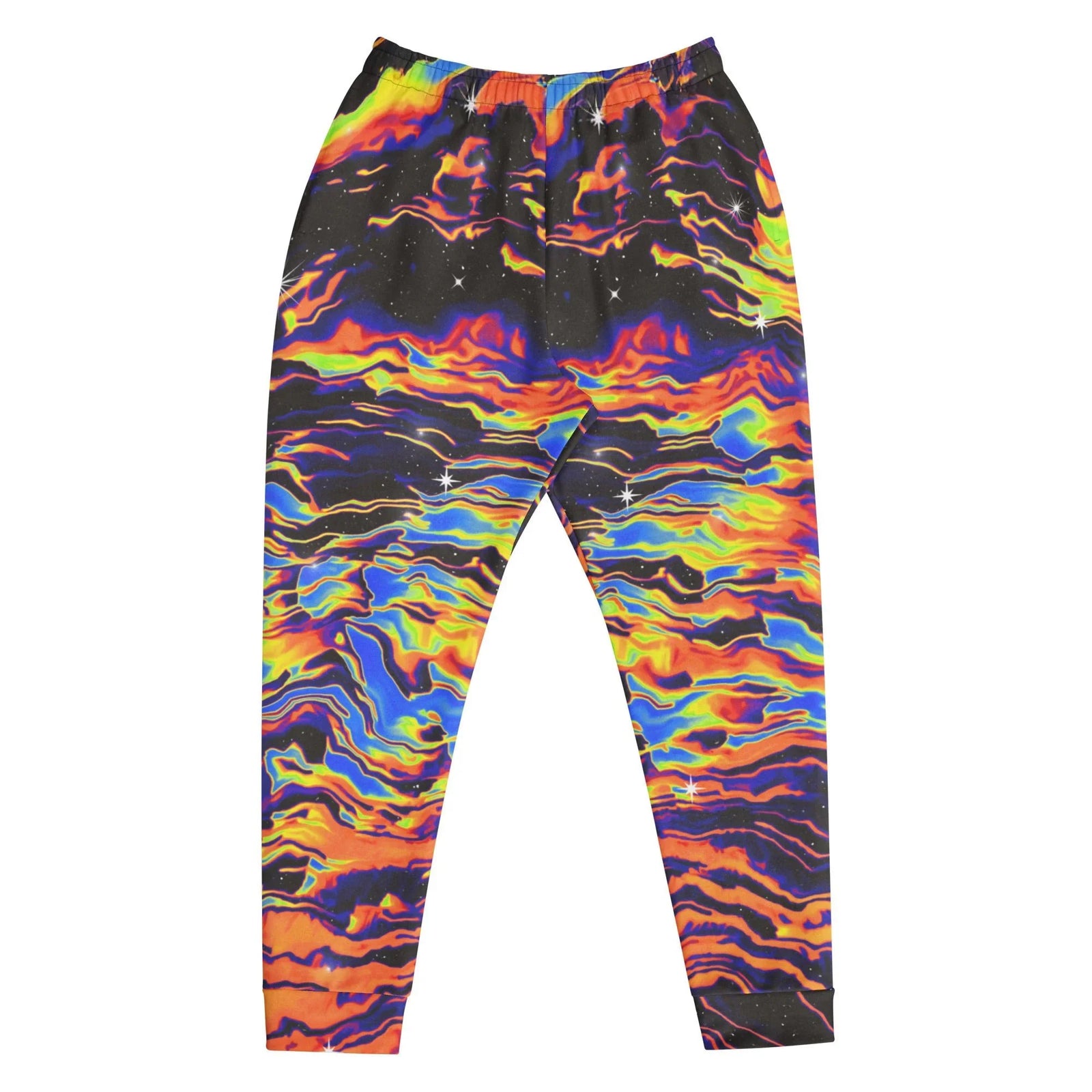 Anchored by a deep void black backdrop, this surreal design depicts a “melting” cosmos where distorted waves mimic a warping nebula. Contact us with accessibility feedback, we'd love to help!