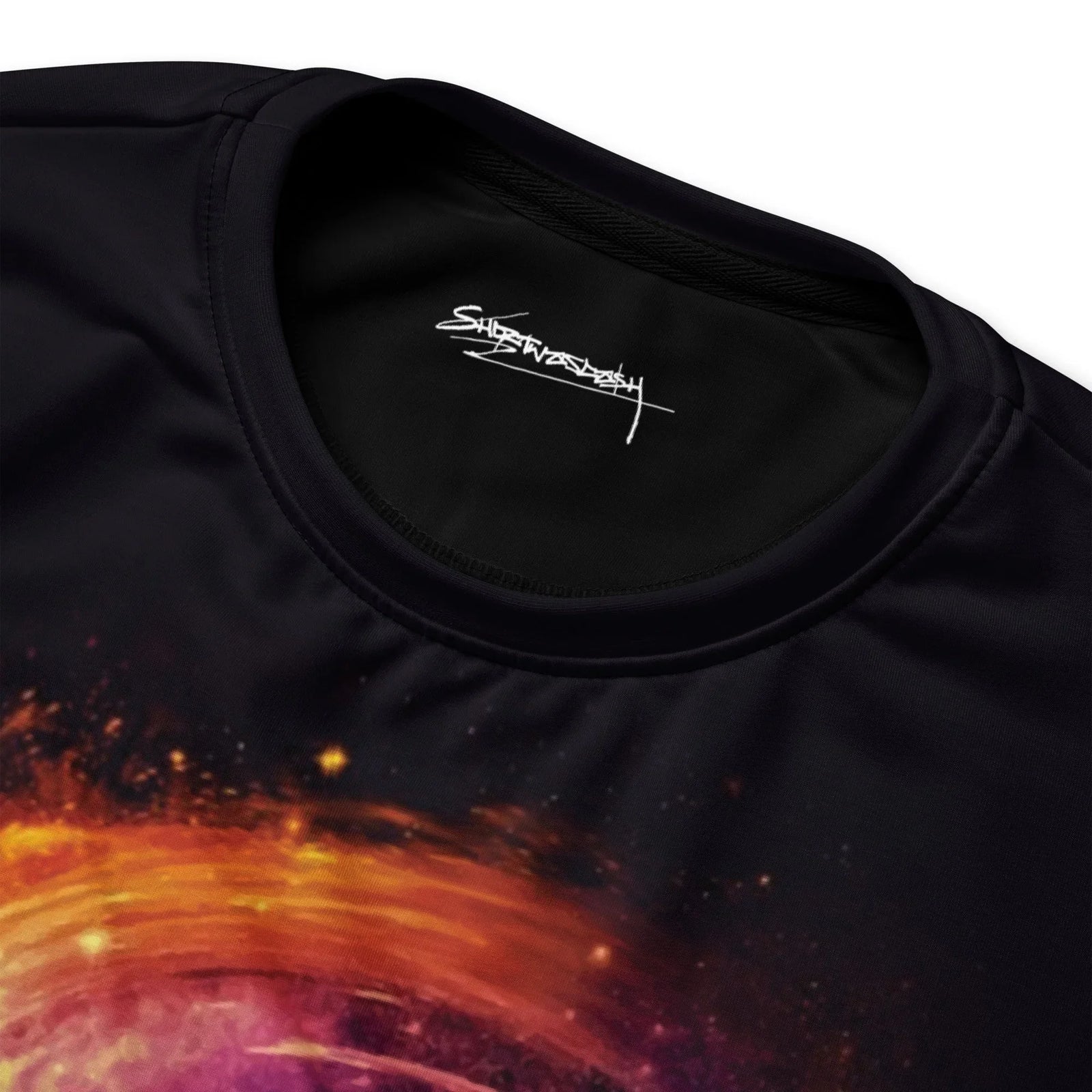 Space Wave Sweatshirt in Interstellar Nebula Midnight. OEKO-TEX® 100, REACH Compliant, GRS Certified.