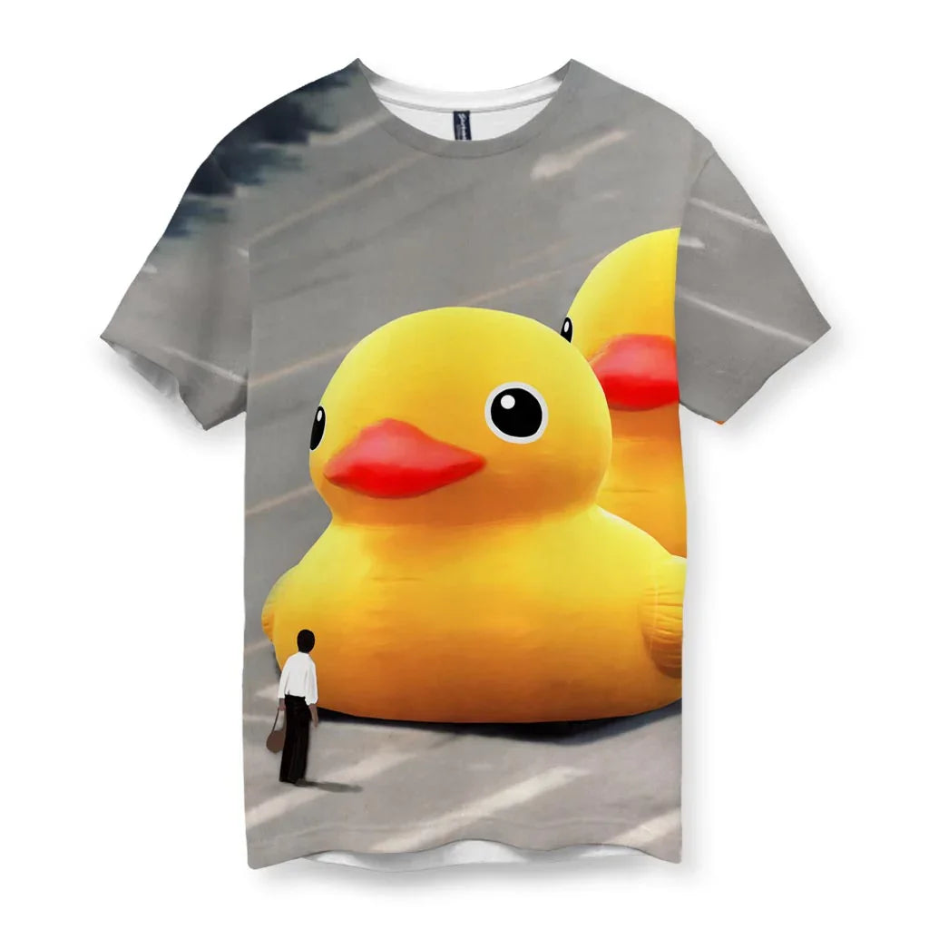 Tank Man Ducky Men's T-Shirt - Shirtwascash