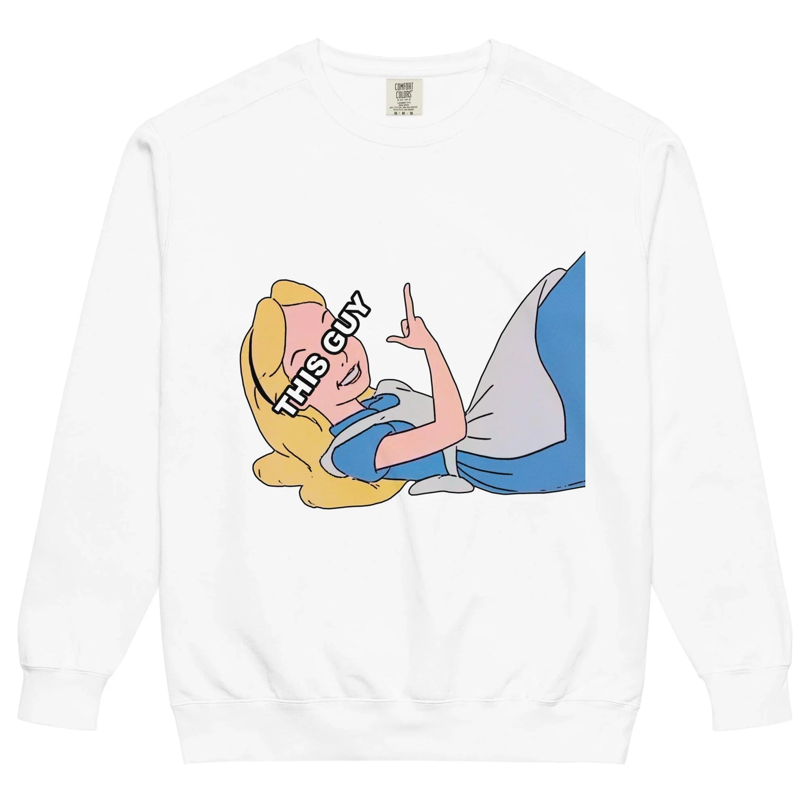 Set against a pristine white canvas, this cel-shaded illustration depicts a classic storybook heroine in her signature Wonderland Azure dress and white pinafore. Contact us with accessibility feedback, we'd love to help!