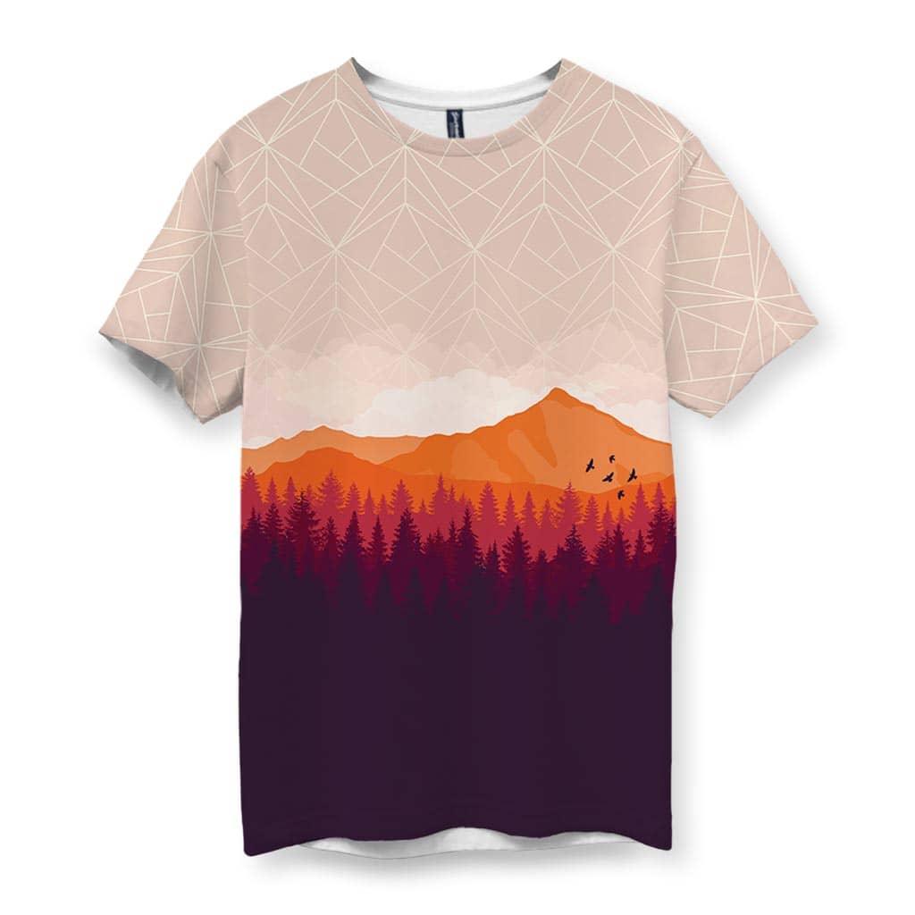 Visualizing a landscape in mid-render, a low-poly white wireframe mesh overlays a soft dusty blush base before resolving into sharp vector art. Contact us with accessibility feedback, we'd love to help!
