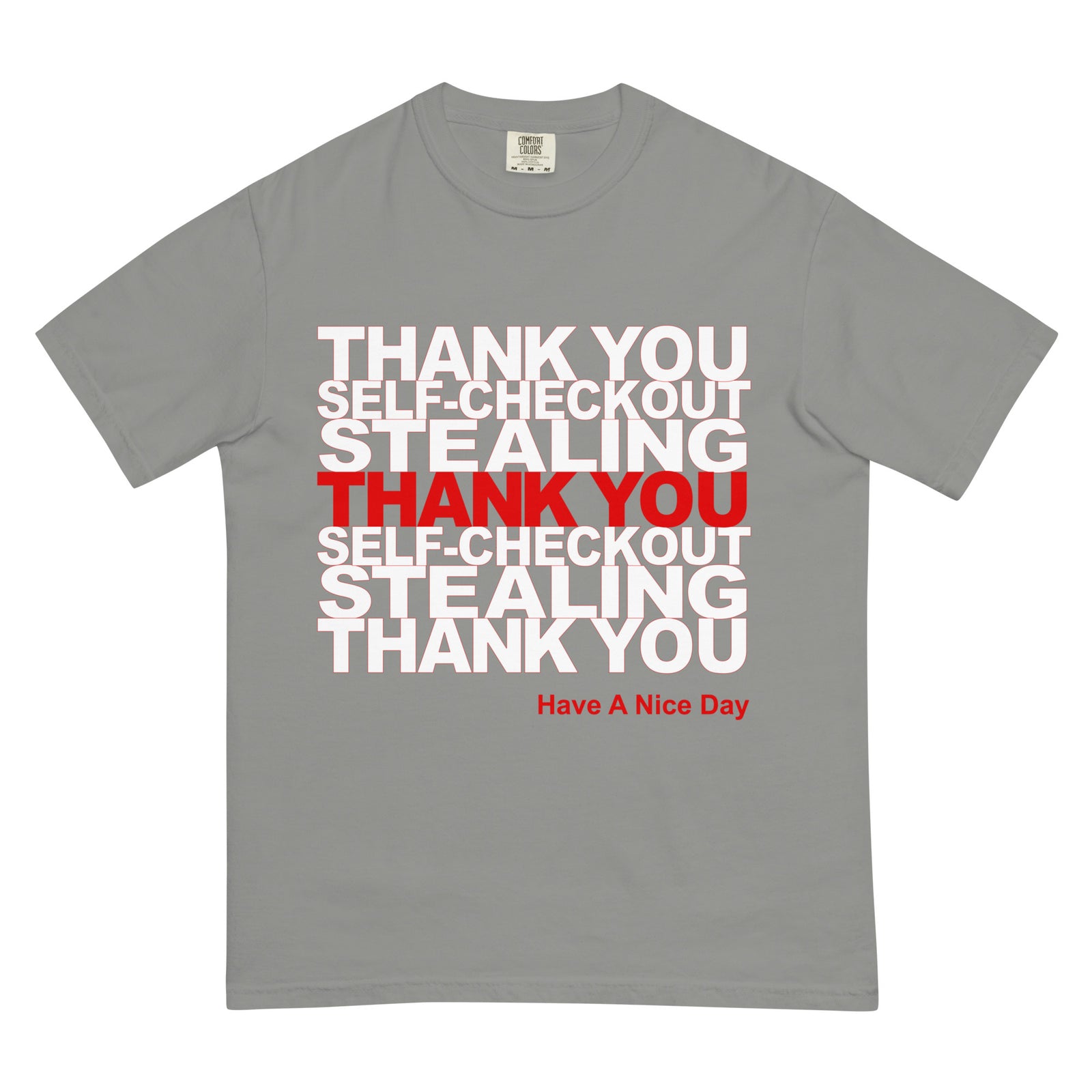 Thank You Stealing Men's T-Shirt - Shirtwascash