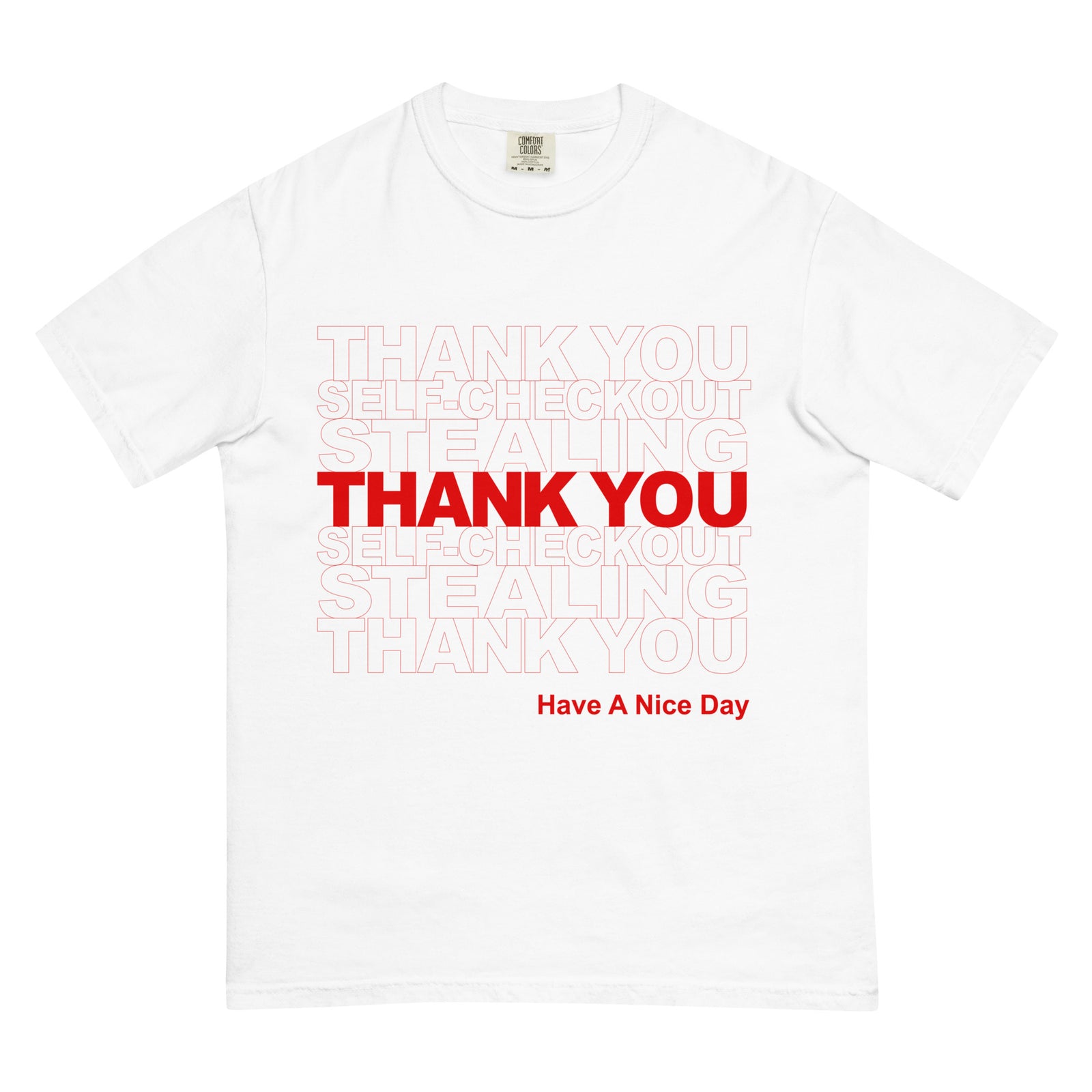 Thank You Stealing Men's T-Shirt - Shirtwascash