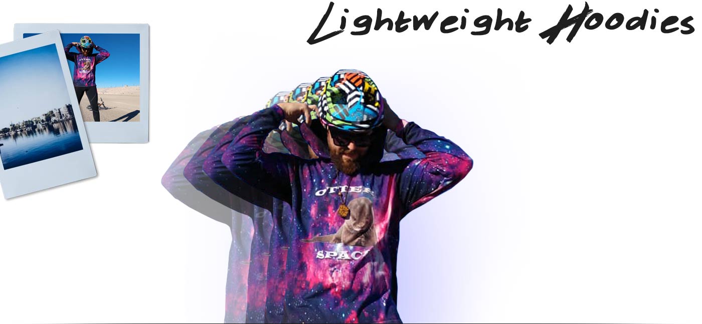 Sweats à capuche légers pour hommes