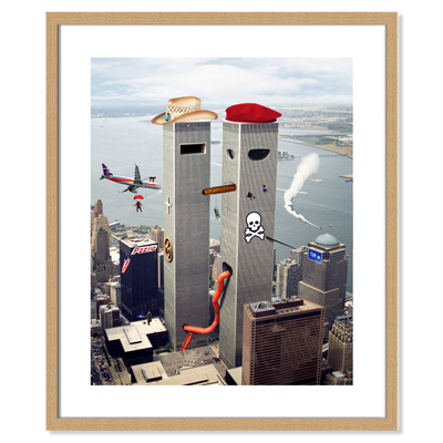 Funtime 9/11 Framed Artwork