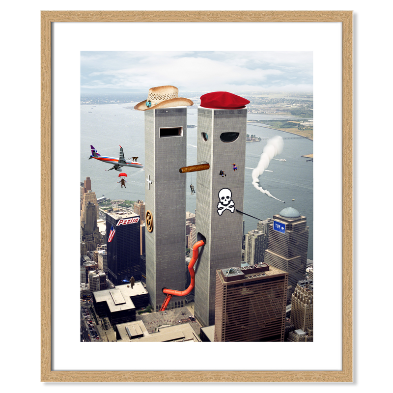 Funtime 9/11 Framed Artwork