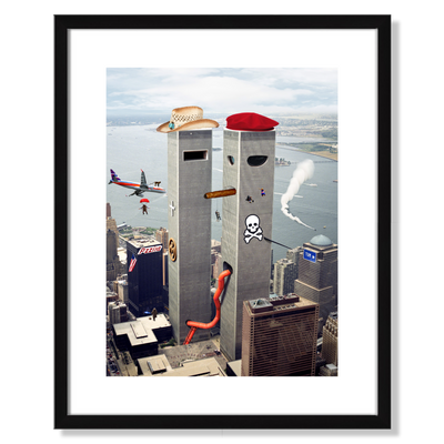 Funtime 9/11 Framed Artwork