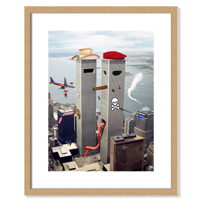 Funtime 9/11 Framed Artwork