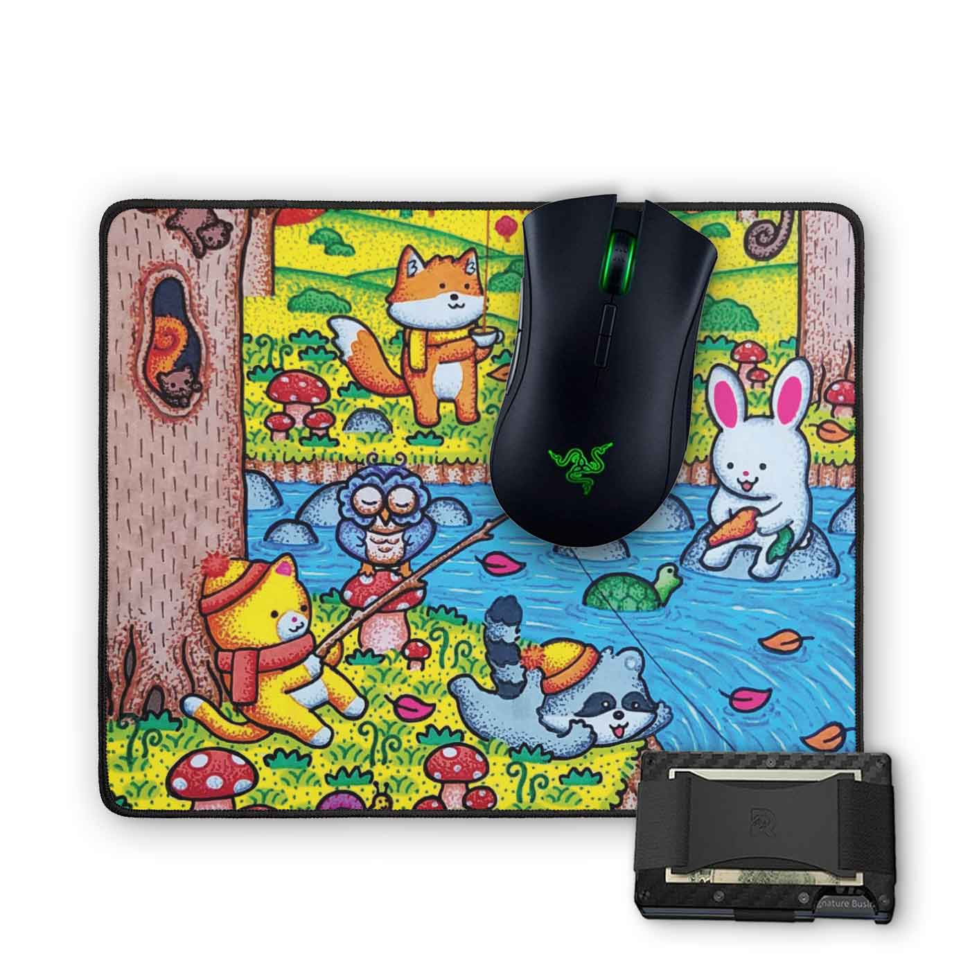 A Wonderful Fall Evening Mouse Pad