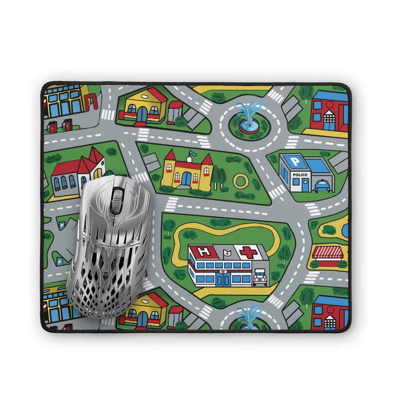 Car Carpet City Mouse Pad