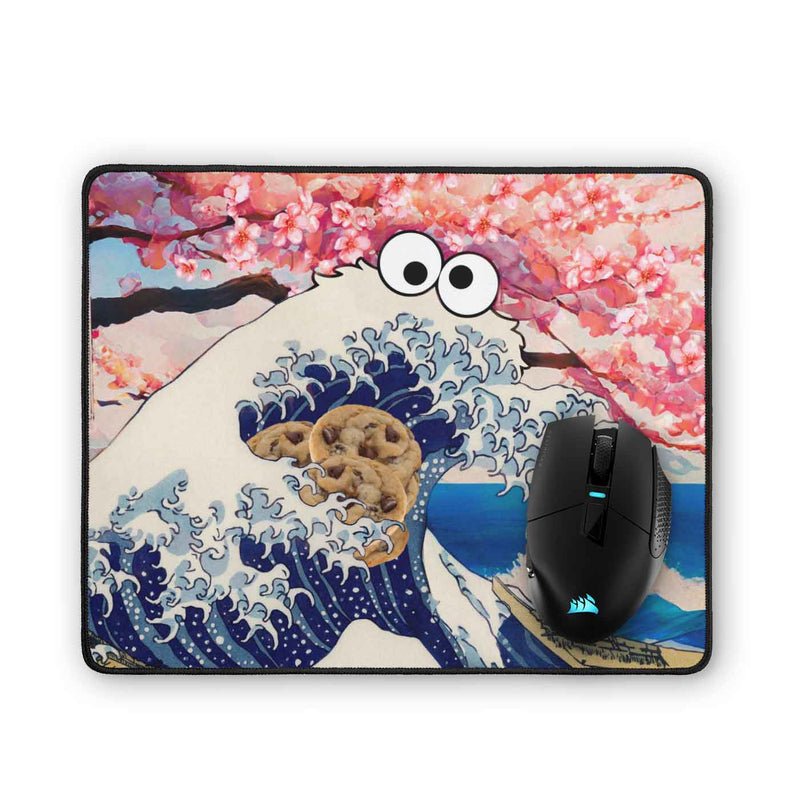 Cookie Wave Blossom Mouse Pad