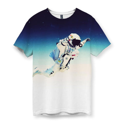 Falling Astronaut Men's T-Shirt - Shirtwascash