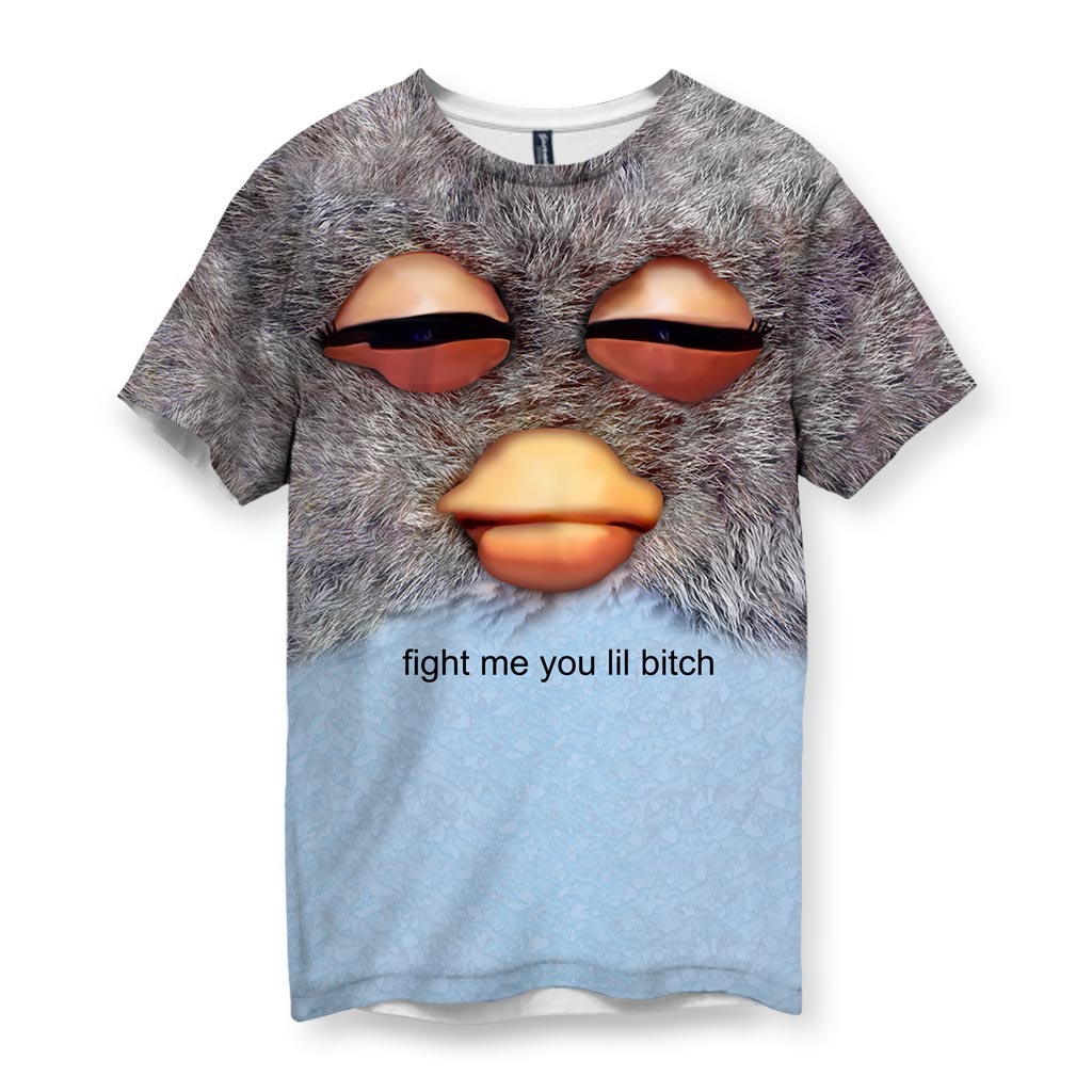 Fight Me Furby Men's T-Shirt - Shirtwascash