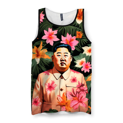 Floral Kim Men's Tank - Shirtwascash