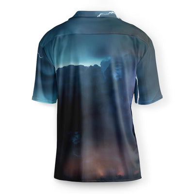 Lightning Cat Hawaiian Shirt - Shirtwascash