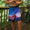 Poly Mountain Men's Gym Shorts - Shirtwascash