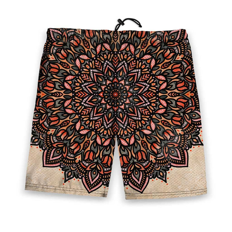 Mandala Men's Gym Shorts - Shirtwascash