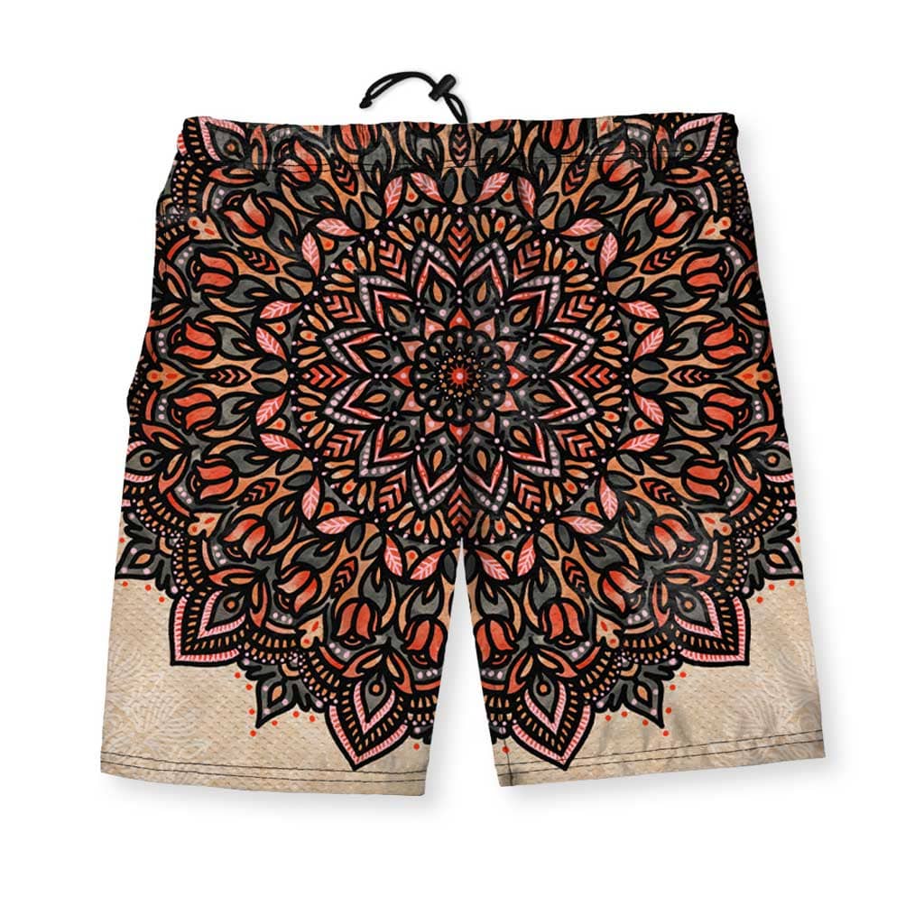 Mandala Men's Gym Shorts - Shirtwascash