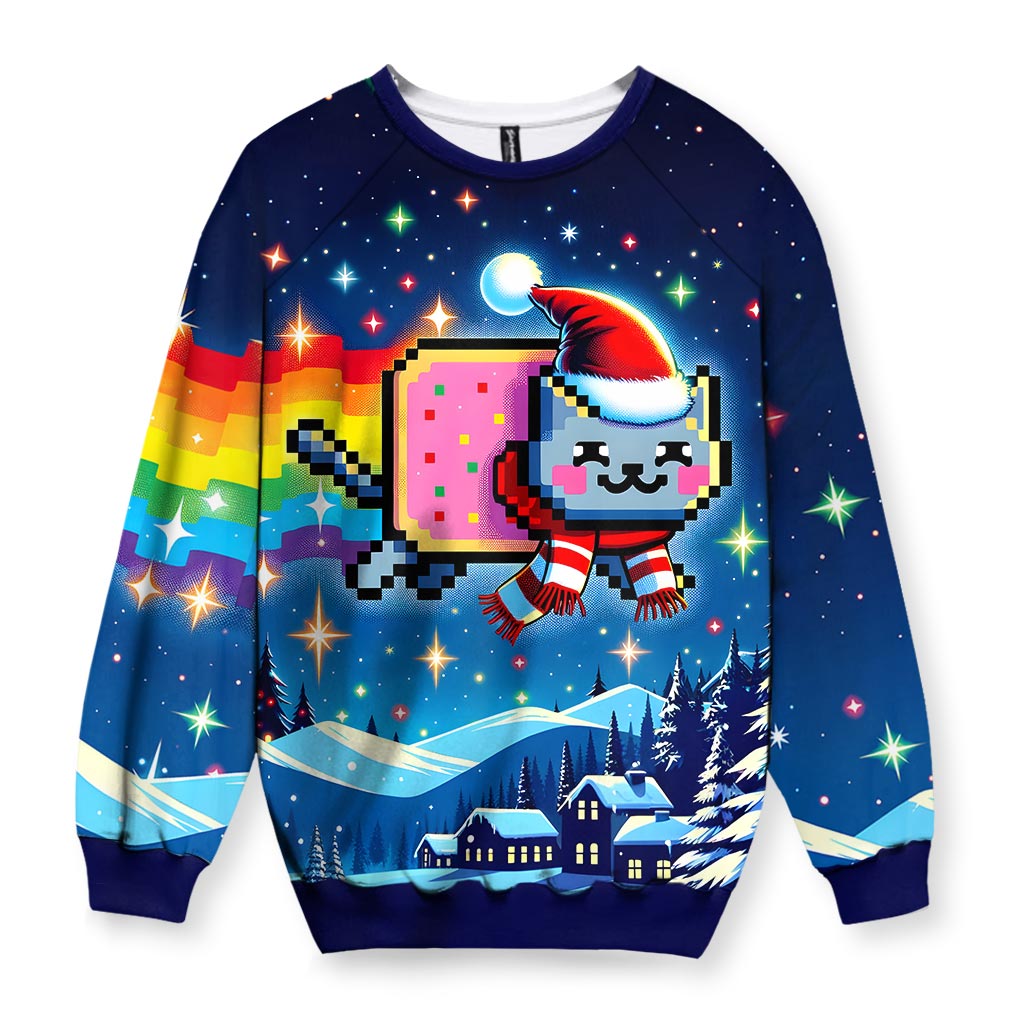 Nyan Starry Night Sweatshirt