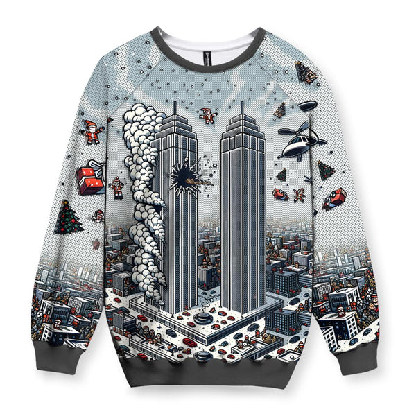 Through6 Cool Christmas 9/11 Sweatshirt Xs