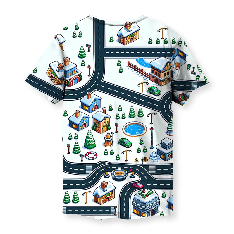 Car Carpet Winter Men's T-Shirt - Shirtwascash