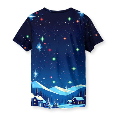 Nyan Starry Night Men's T-Shirt - Shirtwascash