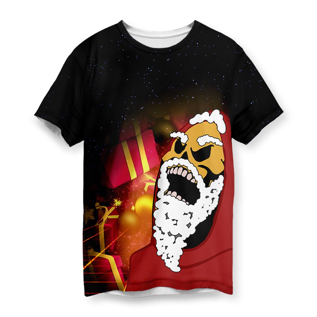 Skeletor Santa Men's T-Shirt - Shirtwascash