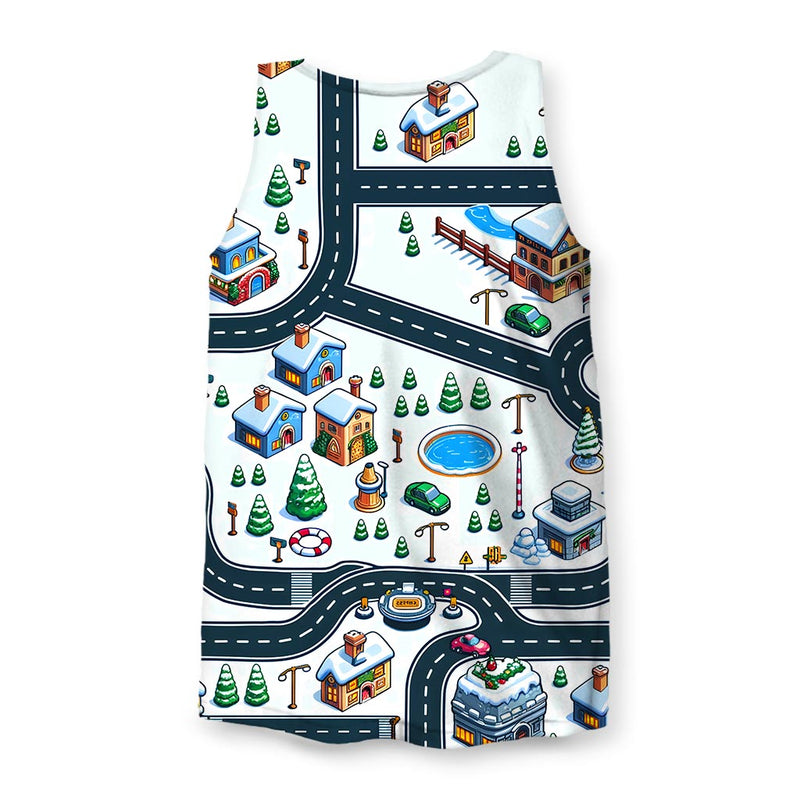 Car Carpet Winter Men's Tank - Shirtwascash