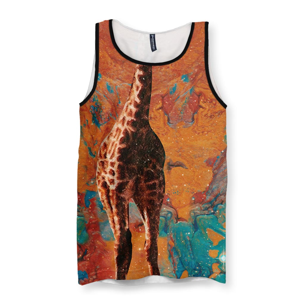 Giraffe Men's Tank - Shirtwascash
