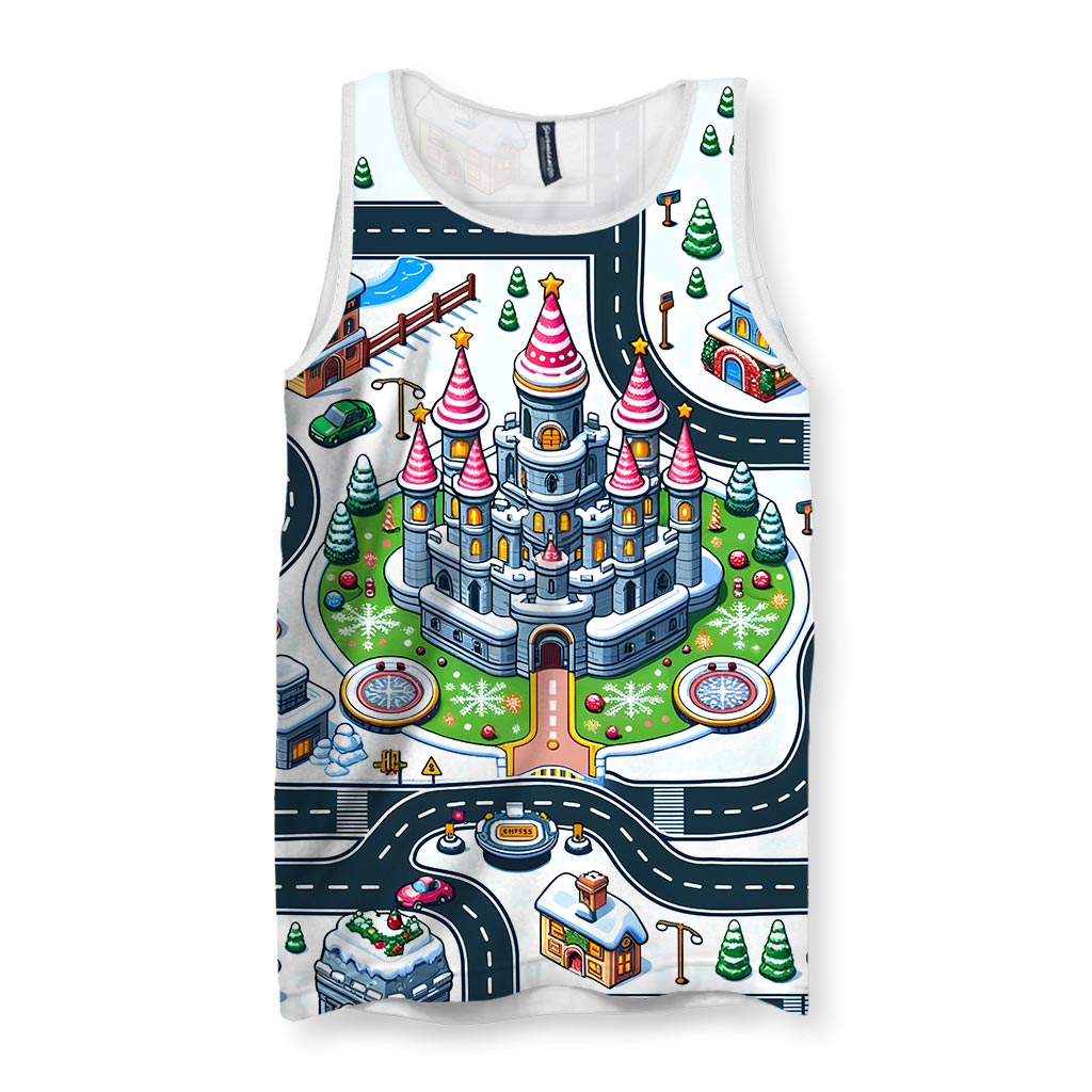 Car Carpet Winter Men's Tank - Shirtwascash