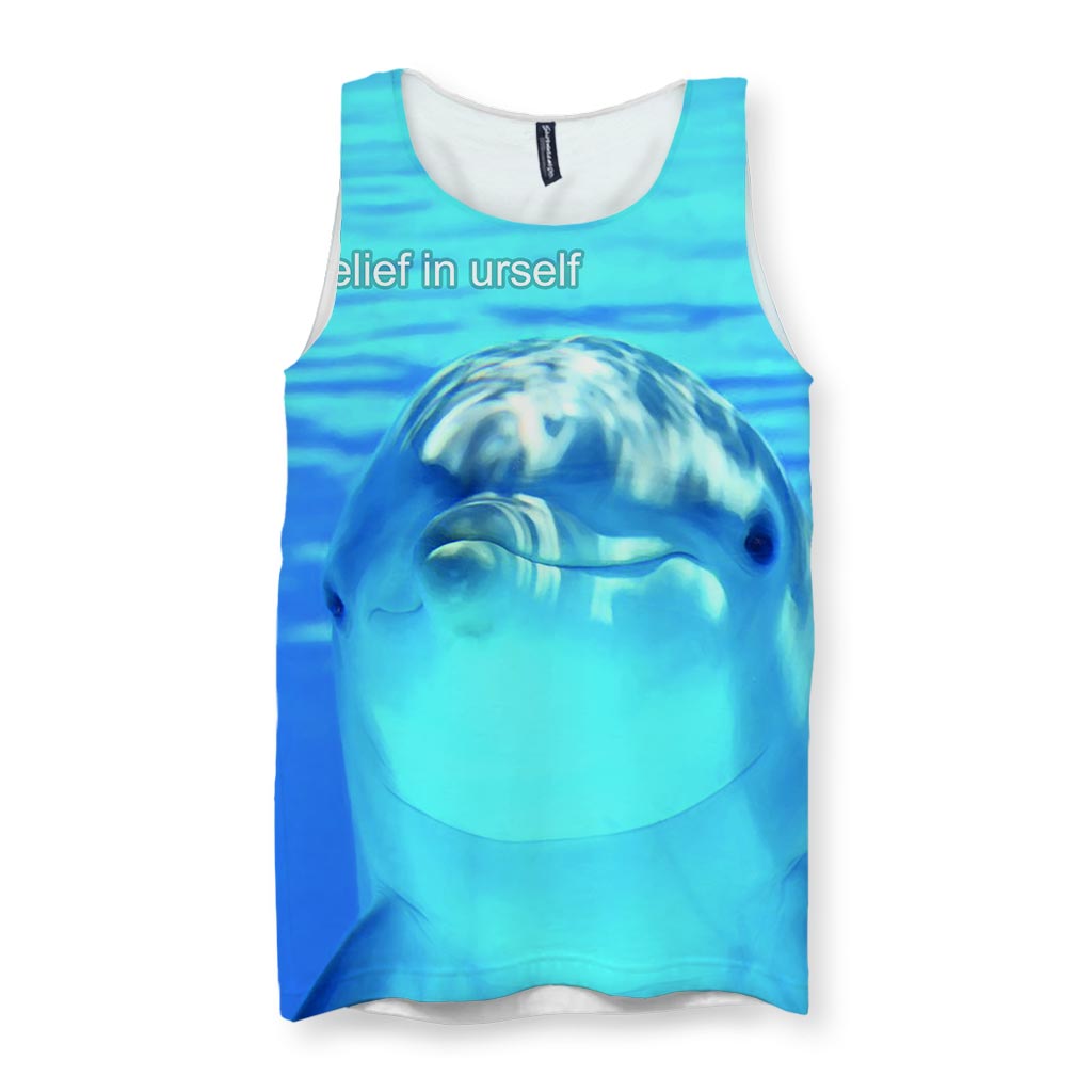 Motivation Dolphin Men's Tank - Shirtwascash