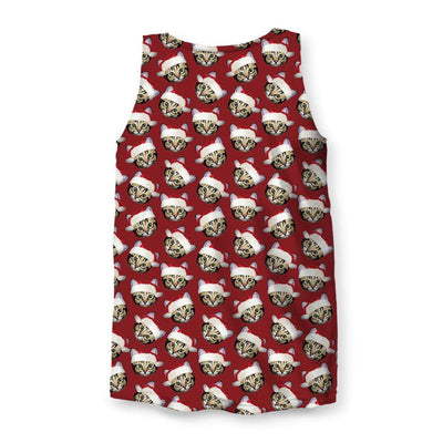 Meowy Christmas Men's Tank - Shirtwascash